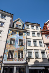 Obraz premium Historical houses of the old town