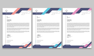 Corporate Letterhead/Letterhead Template/Company Letterhead Design/Letterhead Template/Business Letterhead/Corporate Letterhead/Abstract Letterhead Template/Modern Letterhead Design