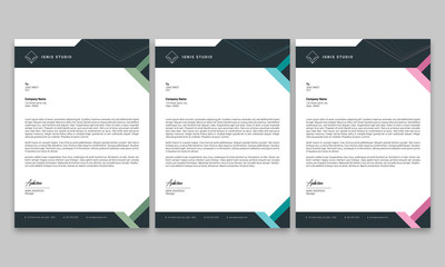 Corporate Letterhead/Letterhead Template/Company Letterhead Design/Letterhead Template/Business Letterhead/Corporate Letterhead/Abstract Letterhead Template/Modern Letterhead Design