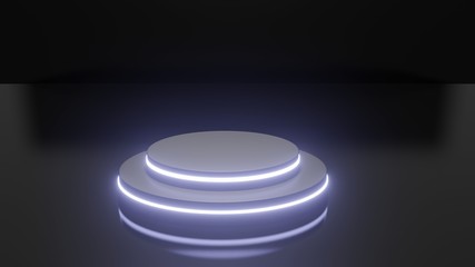 Mock up background/backdrop in minimal illustration design style for product placement/product sale promotion- Minimal product background backdrop style design in 3D illustration or 3D rendering