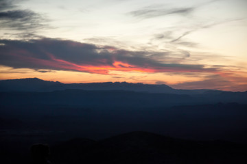 Beautiful Sunset in Big Bend National Park