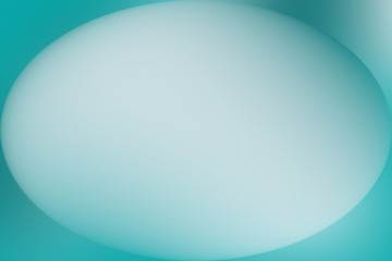 3-D background in shades of blue with blank oval for adding text, copy