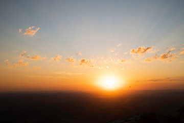 Sunset in the Mountains in Brazil