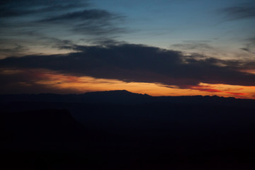 Beautiful Sunset in Big Bend National Park