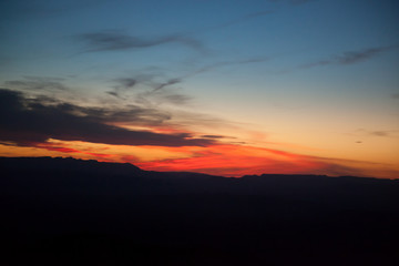 Beautiful Sunset in Big Bend National Park