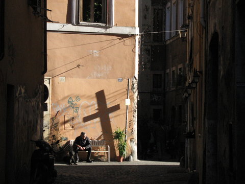 La sombra de la cruz. 