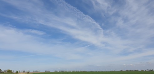 Himmel mit Horizont