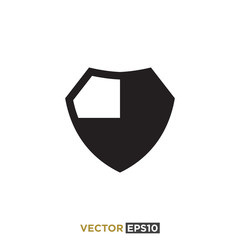 Shield Protection Icon Design Vector Illustration