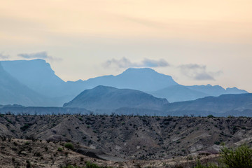 Obraz premium Sunset in the Desert
