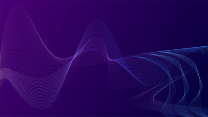
Vector textured background with wave effects. Suitable for posters, websites, presentations on the topics of medicine, neurosience, physics and other sience, future technologies and for IT companys. 