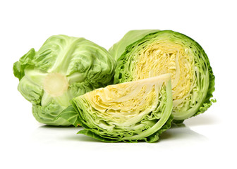 Obraz premium cabbage on a white background