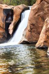 Fototapeta na wymiar waterfall long exposure