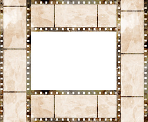 old film strip frame