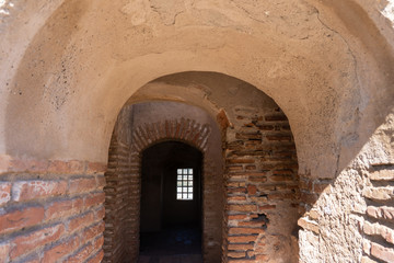Ancient Fort in Malaga Spain