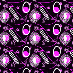 Funny Tune abstract background pattern 