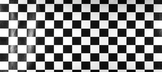 abstract black and white checkered chess background