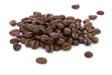 Coffee Bean with white background