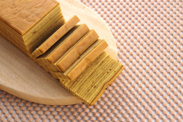 Indonesian layered cake is a Favorite cake for special celebrations such as Chinese New Year, Christmas, or Eid