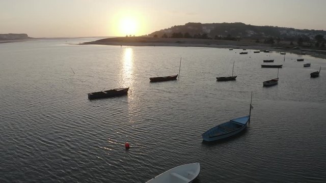Sunset Fishing Village