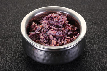 Cole slaw salad with cabbage