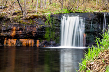 waterfall in northern MN