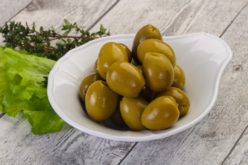 Big green olives