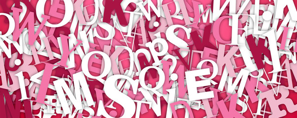 sfondo, lettere, caotiche, disordinate, scrivere	
