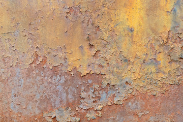 Old Weathered Rusty Metal Texture