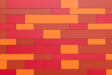 Rectangular pattern in different shades of red as a background