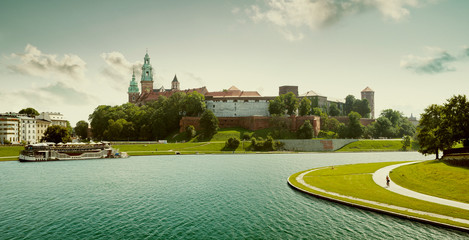 Fototapeta Royal wawel castle in Krakow, Poland obraz