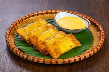 Empanadas pie with meat and spices