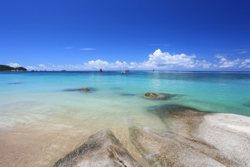 Koh Tao island, tropical beach in Surat Thani Province, Thailand