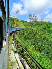 railway in the mountains