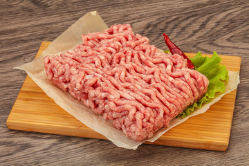 Minced meat - pork and beef