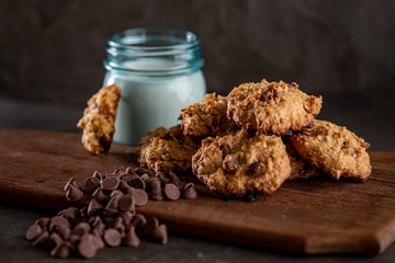 Gluten Free Oatmeal Chocolate Chip Cookies
