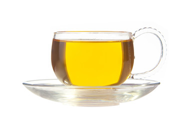 green tea in beautiful cup