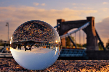 Widok w szklanej kuli © Pedro_Foto