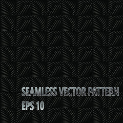 Seamless vector black and white abstract background