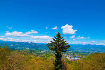 Town in the mountains