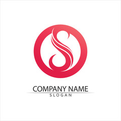 Business corporate S letter logo