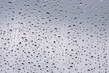 rain drops on window