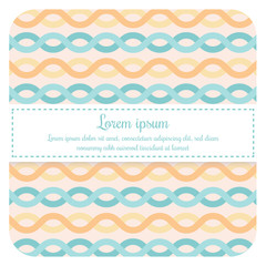 Bright pastel seamless patterns. - abstract wave background design. - vector illustration.