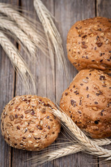 integrally delicious pastries with cereals