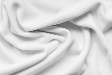 Background texture of white fleece