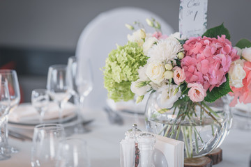 wedding decoration for the ceremony. wedding ceremony