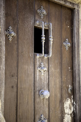 Wooden door lock