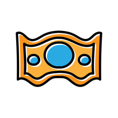 money hand drawn icon vector design