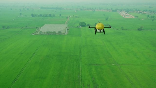 Futuristic Technology in agriculture drone farming for growth yield by using ai artificial intelligence, machine learning, digital twin, 5g, big data, iot, augmented mixed virtual reality, ar,vr,robot