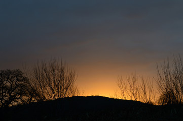 Sunrise over the Hill