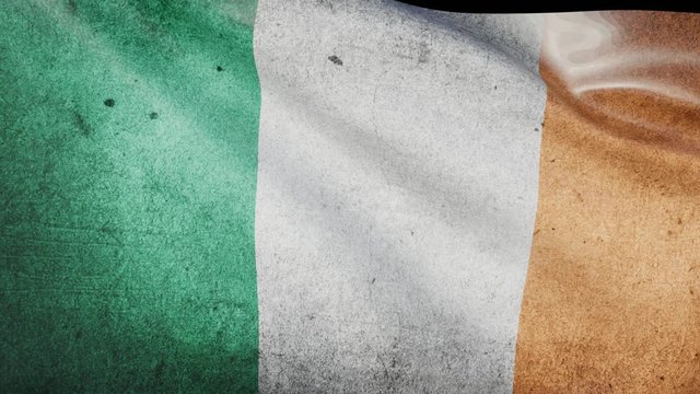 Le drapeau de l'Irlande